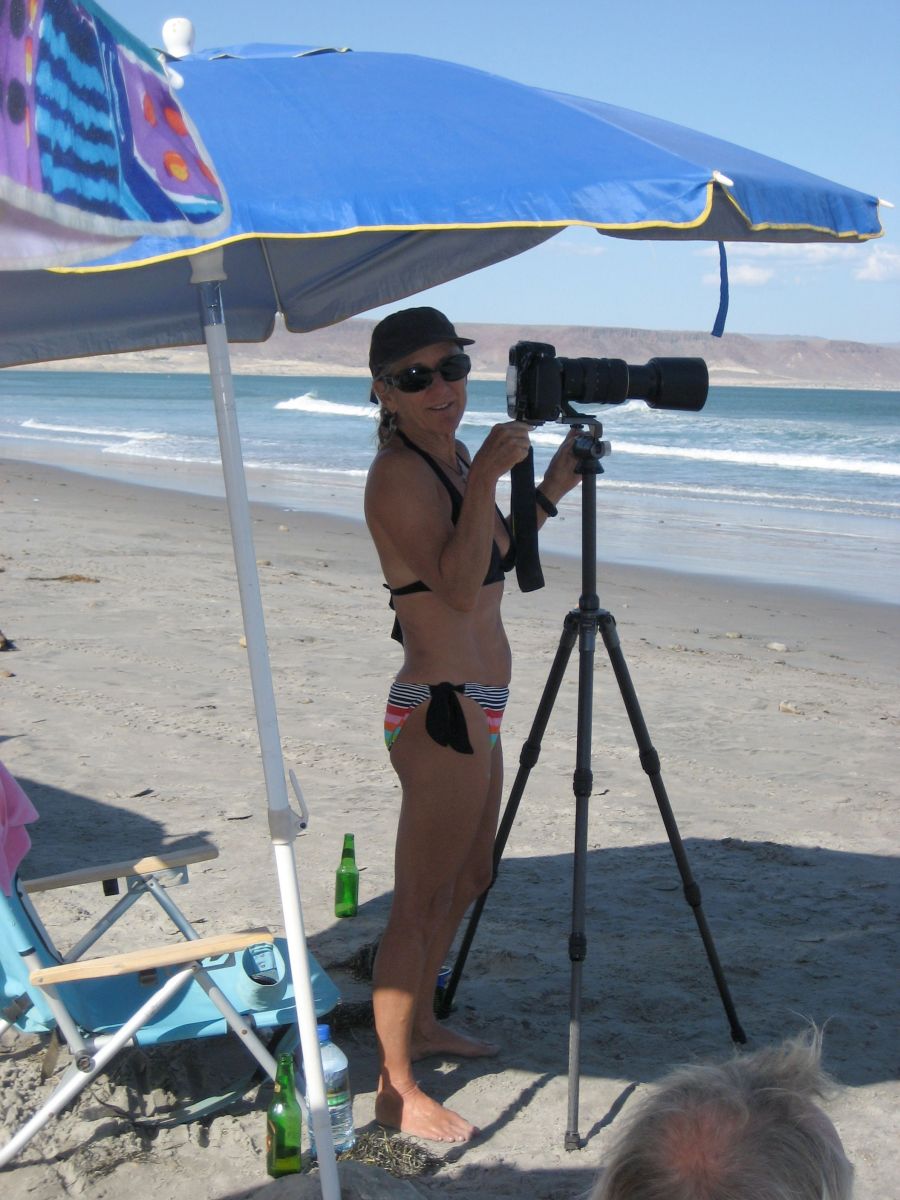 Catharine Cooper takes photos