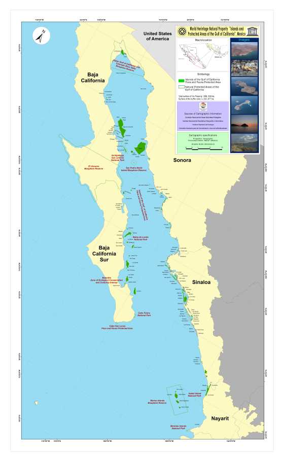 MAP supplement information Islands and Protected Areas of the Gulf of California2011.jpg