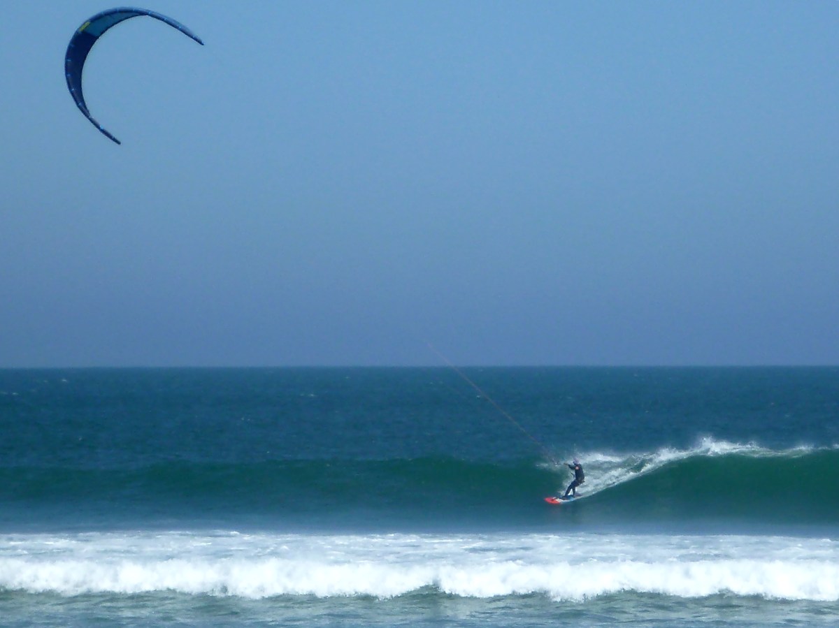 Kiting on the Baja Coast